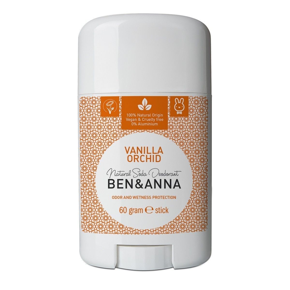 Ben&Anna Vanilla Orchid Natuurlijke Soda Deodorant Stick
