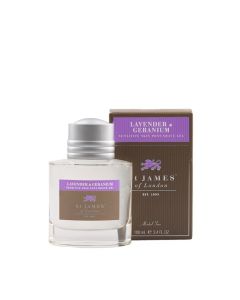 St James Of London Aftershave Gel Lavender & Geranium 100 Ml