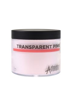 Astonishing Acrylic Powder Transparent Pink 250 Gr