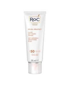 Roc Soleil-Protect Anti-Wrinkle Smoothing Fluid Spf 50 - 50 Ml