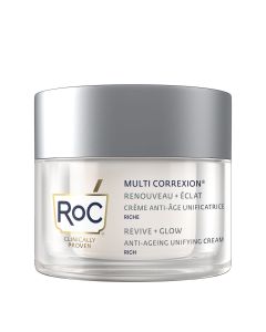Roc Multi Correxion Revive+Glow Anti-Aging Unifying Cream Rich 50 Ml