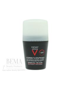 Vichy Homme Roll On Deodorant Sensitive Skin 72H Sensitive Skin 50 Ml