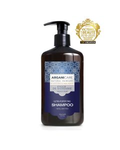Arganicare Ultra-Fortifying Shampoo For All Hair Types - Argan & Prickly Pear 400 Ml