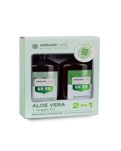 Arganicare Duo Box Shampoo + Conditioner Aloe Vera