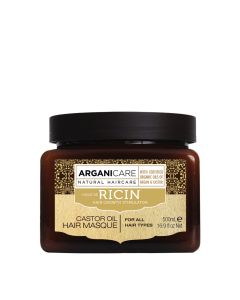 Arganicare Castor Oil Hair Masque For All Hair Types - Argan & Castor 500 Ml