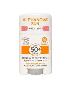 Alphanova Bio Spf 50+ Face Sun Stick - Pink