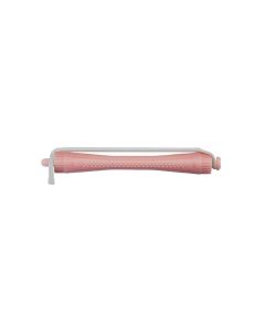 Comair Cold Wave Rods, 90 Mm, Round Rubber, 7 Mm Pink 12 Pcs