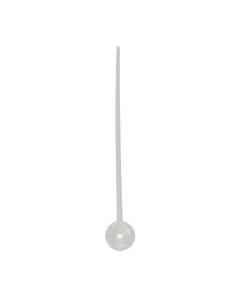 Comair Plastic Hairpin, White 100 Pcs