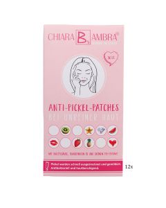 Chiara Ambra Anti-Pickel-Patches Faltkarten 20 X 3 Hüllen