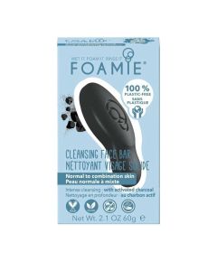Foamie Face Bar Too Coal To Be True (Intensely Cleansing For Oily Skin) 60 G