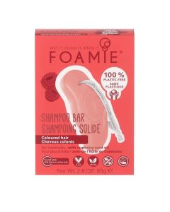 Foamie Shampoo Bar The Berry Best (Color Protect Shampoo For Colored Hair) 80 G