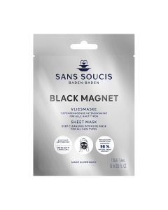 SANS SOUCIS Black Magnet Sheet Mask For All Skin Types 16 Ml