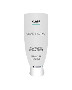 Klapp Clean & Active Cleansing Cream Foam 100 Ml