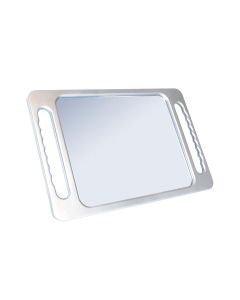 Comair Mirror Silver With 2 Recessed Grips 40X26 Cm
