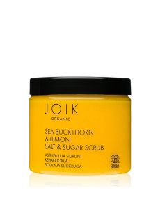 Joik Vegan Sea Buckthorn & Lemon Sugar & Salt Scrub 220Gr