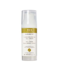 Ren Clean Skincare Clarimatte T-Zone Balancing Gel Cream Vegan 50 Ml