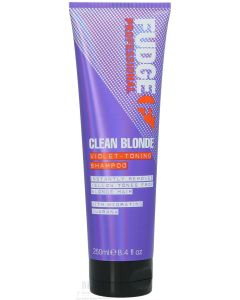 Fudge Clean Blonde Violet Toning Shampoo With Hydrating Guarana 250 Ml