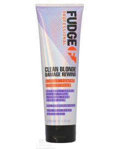 Fudge Clean Blonde Damage Rewind Violet-Toning Conditioner 250 Ml