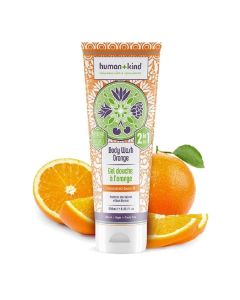 Human + Kind Shampoo Body Wash Orange Vegan All-In-One