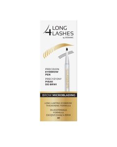 Long4Lashes Precision Eyebrow Pen Brow Microblading 01 Medium Brown