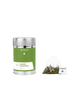 Team Dr. Joseph Green Paradise Green Tea 12 Pyramid Filter (Can)