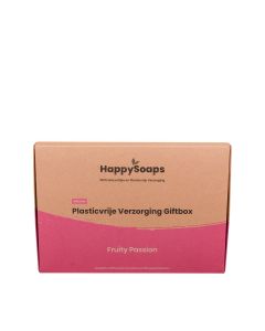 HappySoaps Plasticvrije Verzorging Giftbox - Fruity Passion Medium