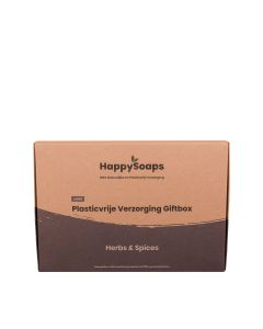 HappySoaps Plasticvrije Verzorging Giftbox - Herbs & Spices Large