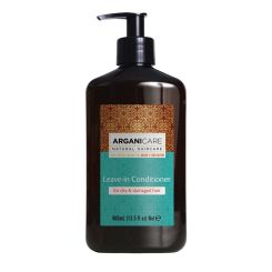 Arganicare Leave In Conditioner For Dry & Damaged Hair - Argan & Shea Butter 400 Ml