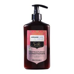 Arganicare Restructuring Conditioner Instant Detangling And Shine - Argan & Silk Protein 400 Ml