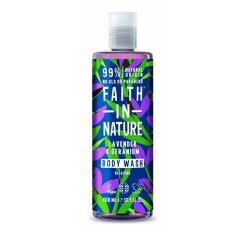 Faith in Nature Body Wash Lavender & Geranium 400 Ml